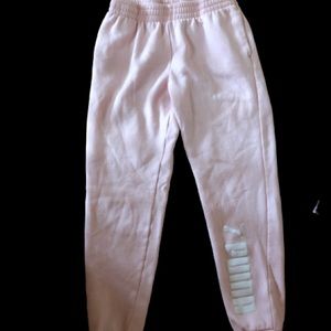 Pink Puma Sweatpants